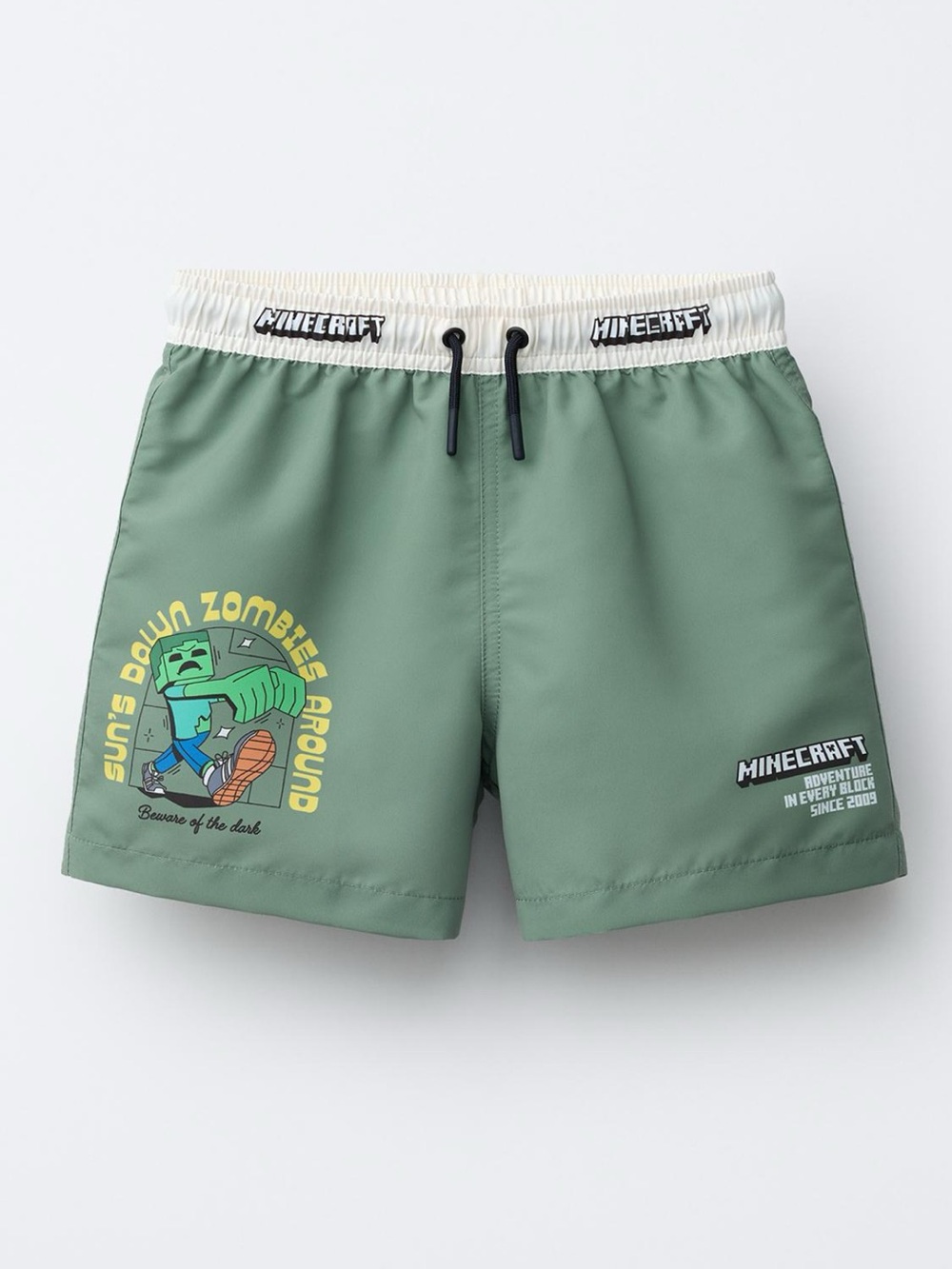 Zara Minecraft Zombie Swim Shorts 8-9years